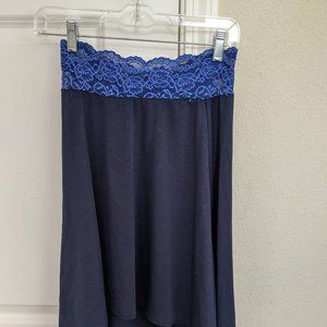 Argentine tango tube top and matching skirt (S)